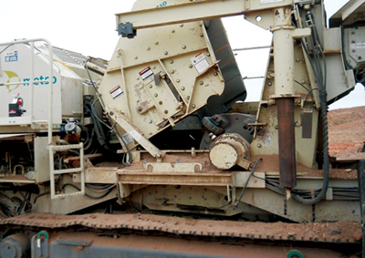 A miner was crushed between the hood and frame of a horizontal impact crusher at the North Antelope Rochelle mine in Wyoming June 4.